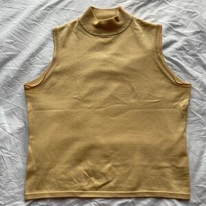 Pendleton Silk Knit Sleeveless Blouse